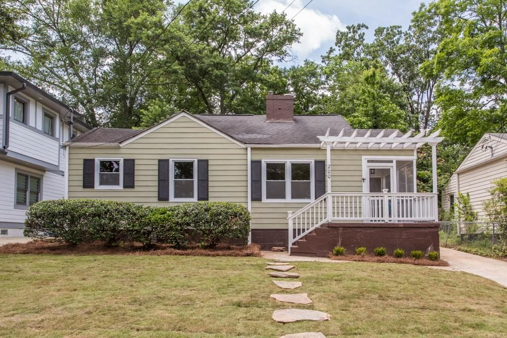 3 bedroom single family residence sold at 200 Mellrich Avenue, Atlanta, GA 30317