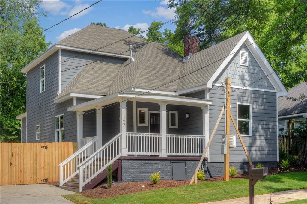 5 bedroom, 2,200 sq ft single family residence sold at 149 Dahlgren Street, Atlanta, GA 30317