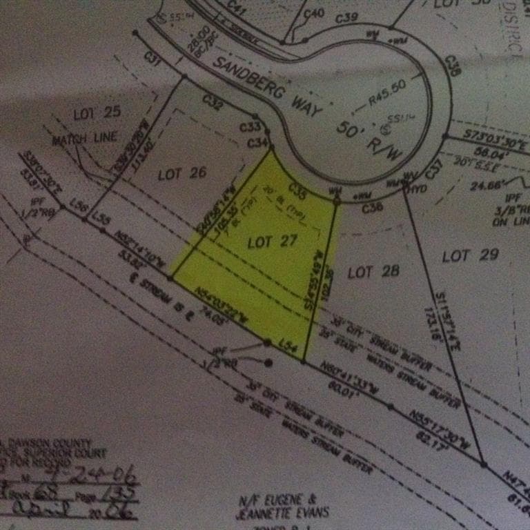 single family residence sold at Lot 27 Sandberg Way, Dawsonville, GA 30534
