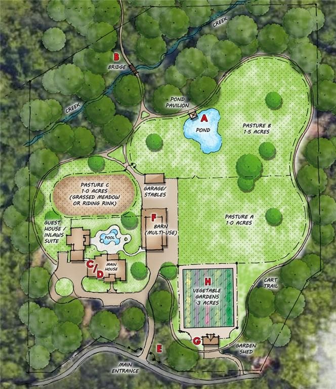 single family residence sold at 8700 Serenbe Road, Chattahoochee Hills, GA 30268