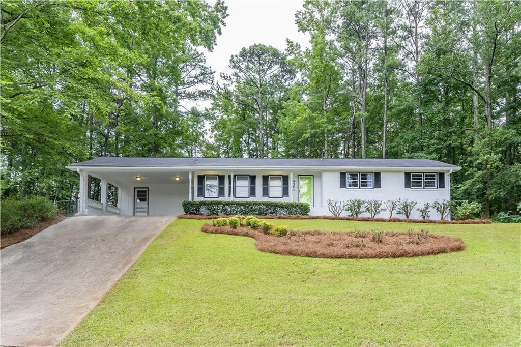 4 bedroom, 1,850 sq ft single family residence sold at 6501 Short Drive, Winston, GA 30187