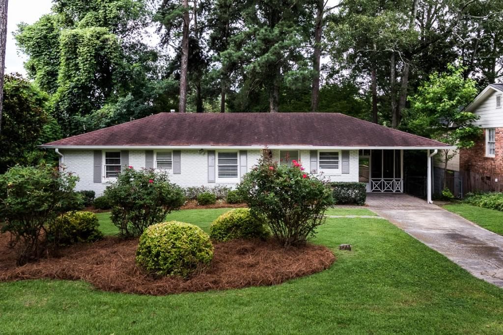 3 bedroom, 1,086 sq ft single family residence sold at 1295 Lindenwood Lane, Brookhaven, GA 30319