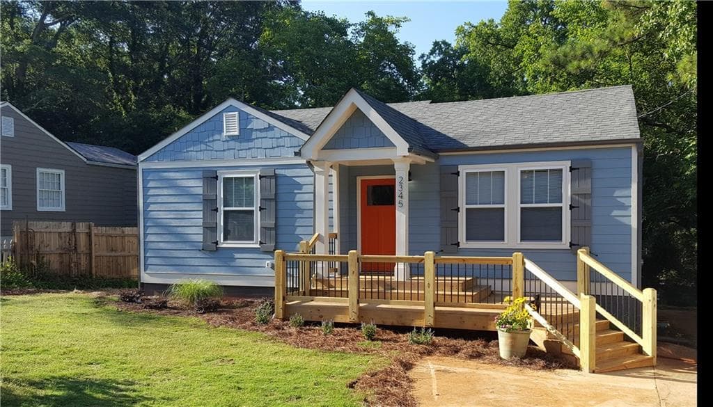 4 bedroom single family residence sold at 2345 Hillside Avenue, Decatur, GA 30032