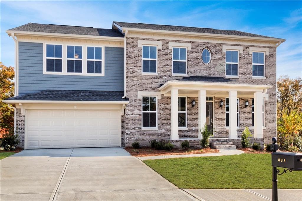 5 bedroom, 2,972 sq ft single family residence sold at 833 Commerce Trail, Canton, GA 30114