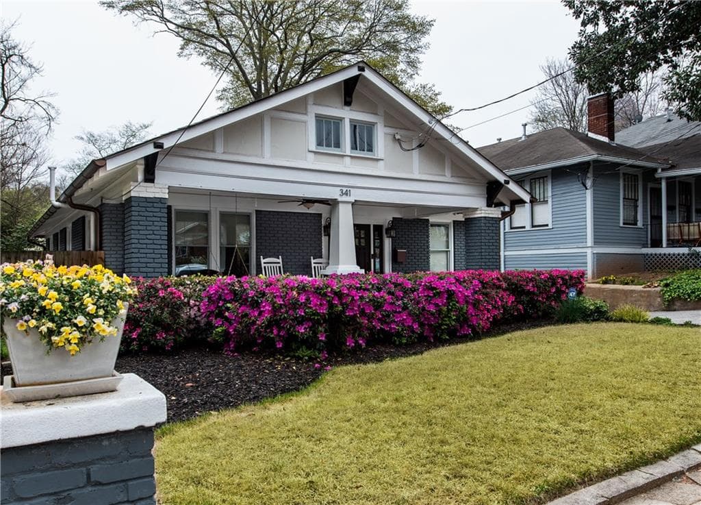 4 bedroom, 2,236 sq ft single family residence sold at 341 6th Street, Atlanta, GA 30308