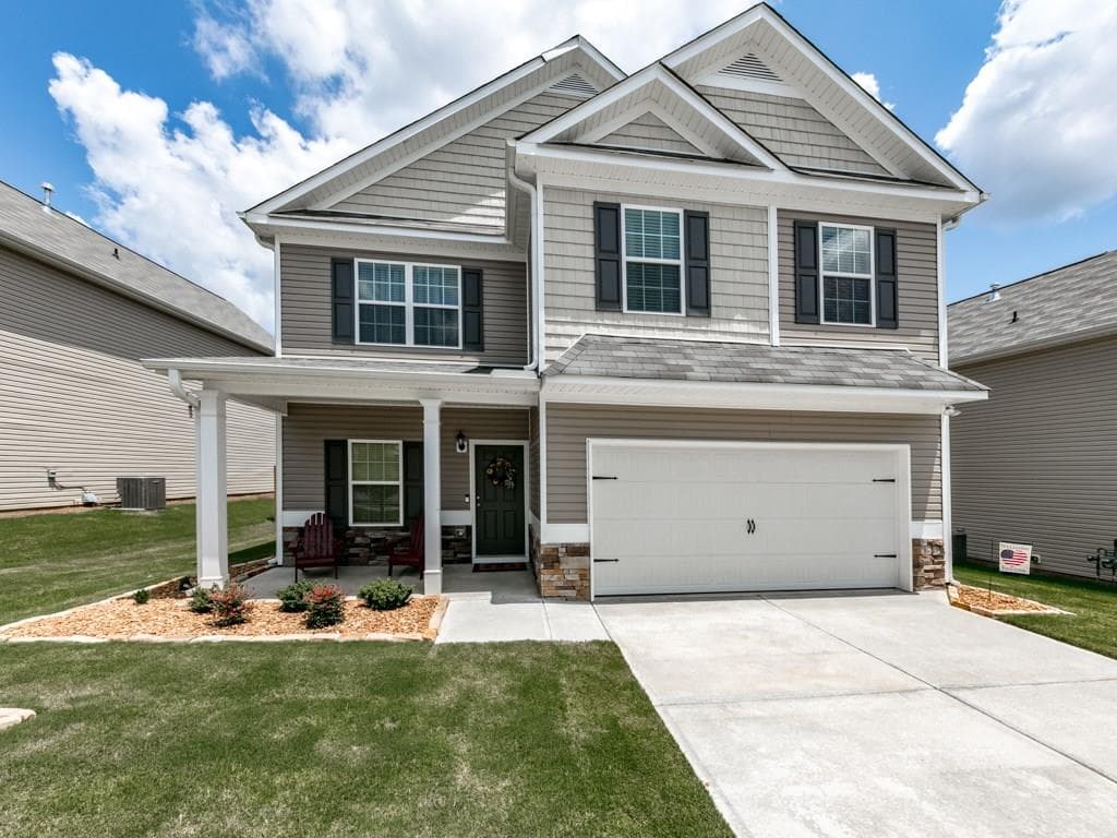 4 bedroom, 2,508 sq ft single family residence sold at 313 Nobleman Way, Canton, GA 30114