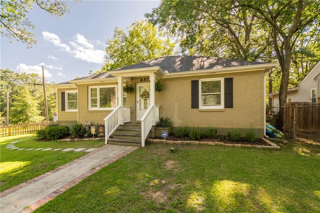 3 bedroom, 1,260 sq ft single family residence sold at 857 Clifton Road, Atlanta, GA 30316