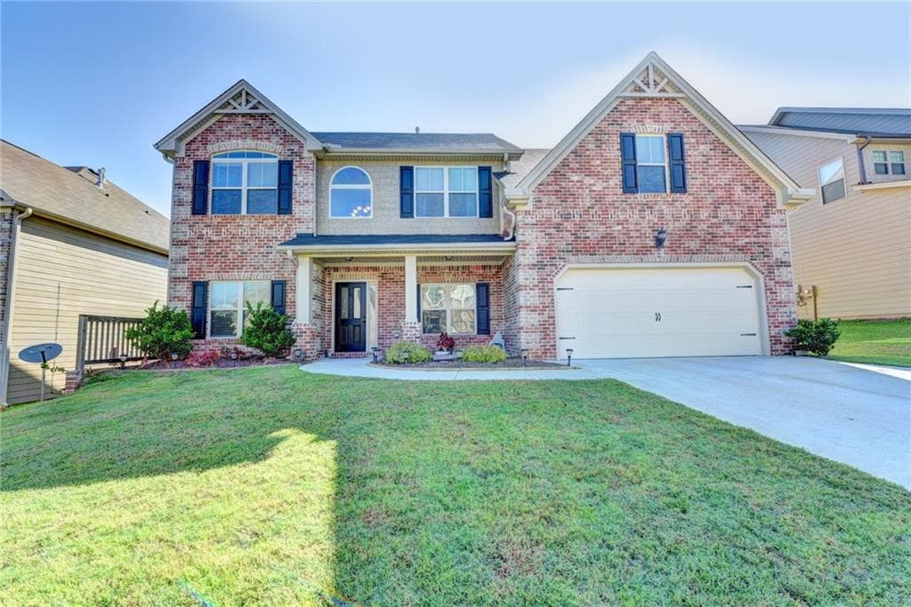 5 bedroom single family residence sold at 1124 Bentley Estates Drive, Dacula, GA 30019