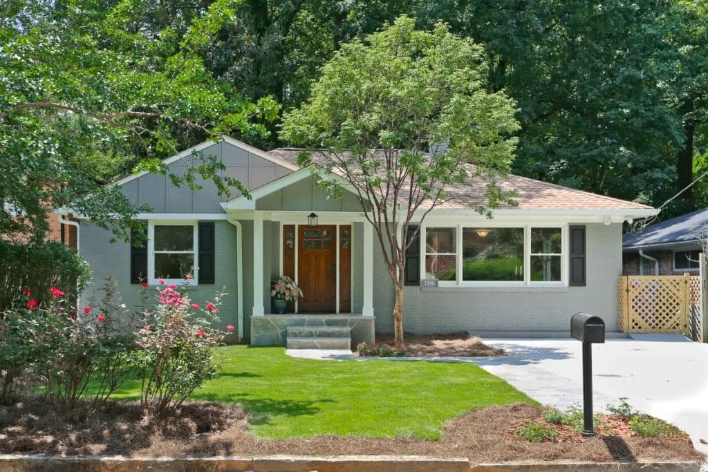4 bedroom, 2,193 sq ft single family residence sold at 1396 Wessyngton Road, Atlanta, GA 30306
