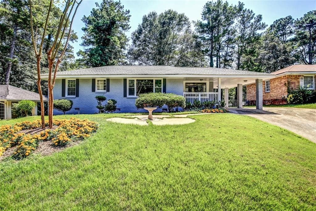 3 bedroom, 1,409 sq ft single family residence sold at 1988 Mark Trail, Decatur, GA 30032