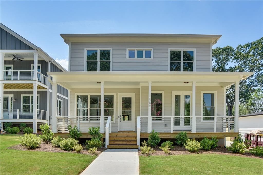4 bedroom single family residence sold at 1387 Newton Avenue, Atlanta, GA 30316