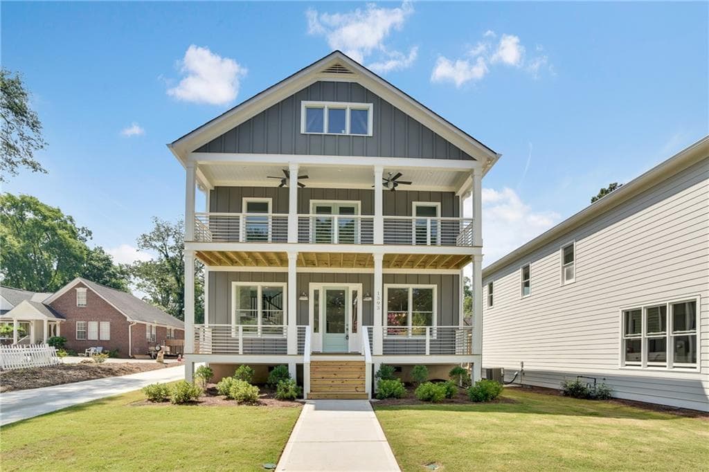 4 bedroom single family residence sold at 1393 Newton Avenue, Atlanta, GA 30316