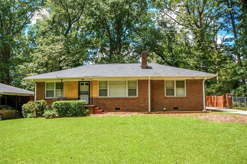 2 bedroom, 1,284 sq ft single family residence sold at 2425 Harwood Drive, Atlanta, GA 30344