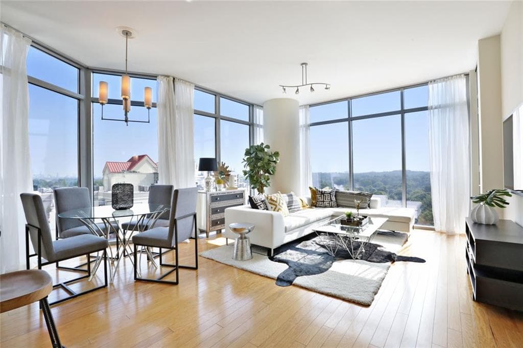 2 bedroom, 1,727 sq ft condominium sold at 222 12th Street 1507, Atlanta, GA 30309