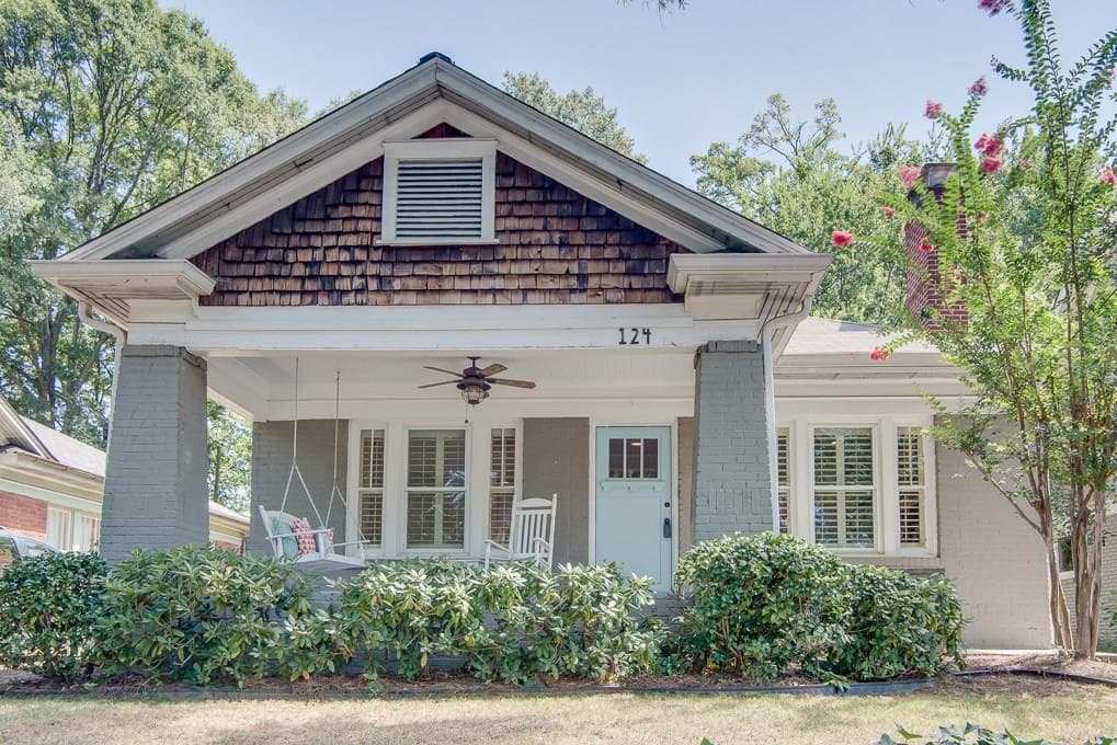 3 bedroom single family residence sold at 124 Cambridge Avenue, Decatur, GA 30030