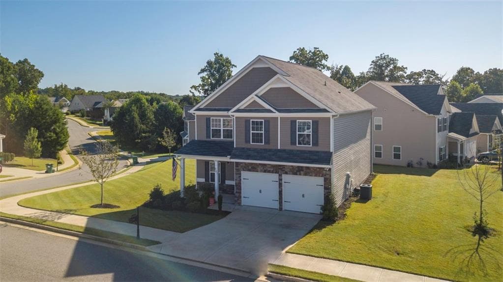 4 bedroom, 2,600 sq ft single family residence sold at 501 Gardenview Road, Canton, GA 30114