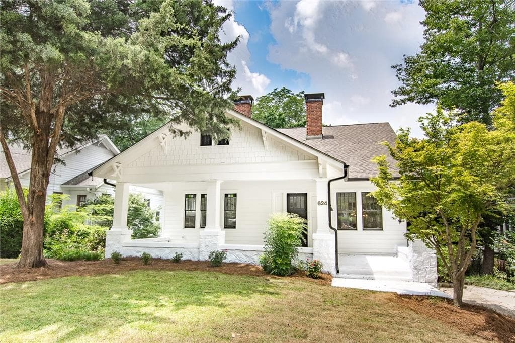 4 bedroom, 3,250 sq ft single family residence sold at 624 Linwood Avenue, Atlanta, GA 30306