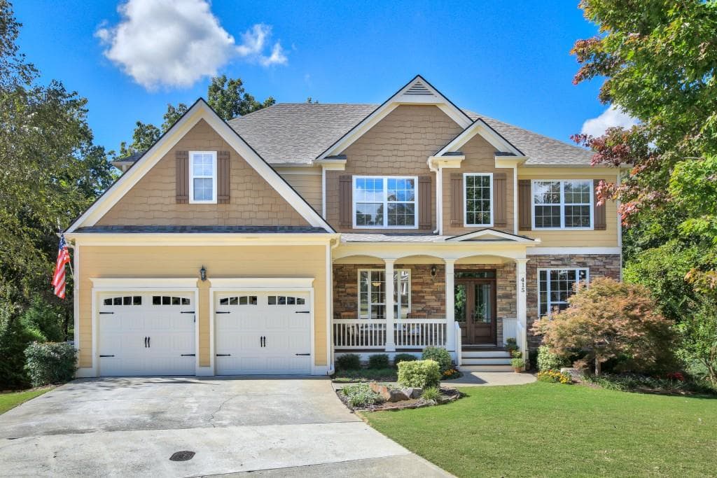 5 bedroom, 2,988 sq ft single family residence sold at 415 White Cloud Trail, Canton, GA 30114