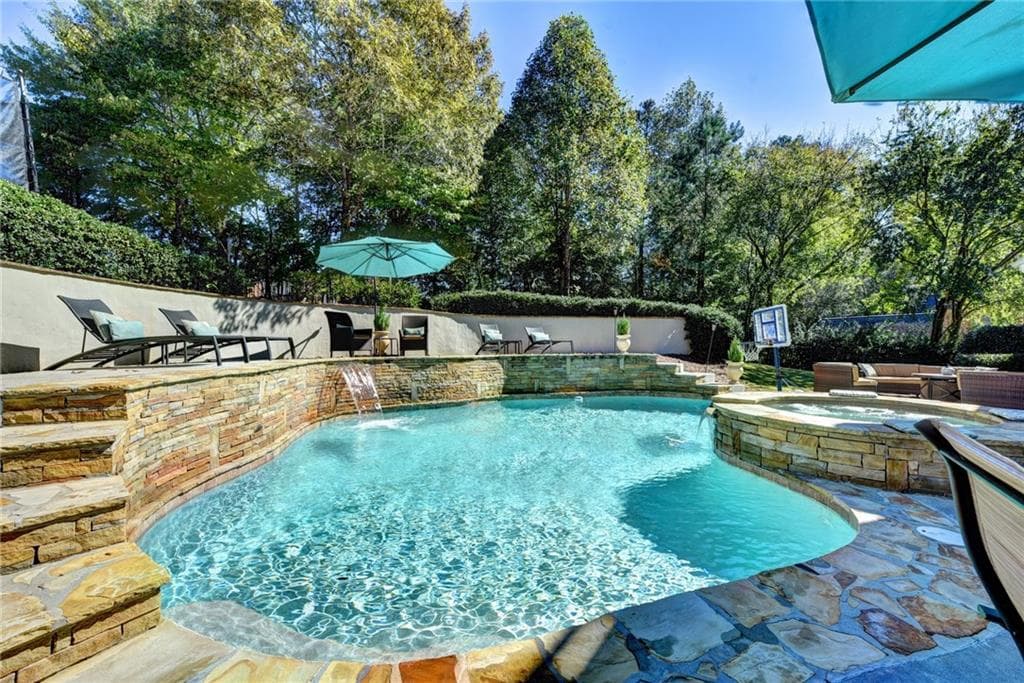6 bedroom, 5,000 sq ft single family residence sold at 350 Fernly Park Drive, Johns Creek, GA 30022