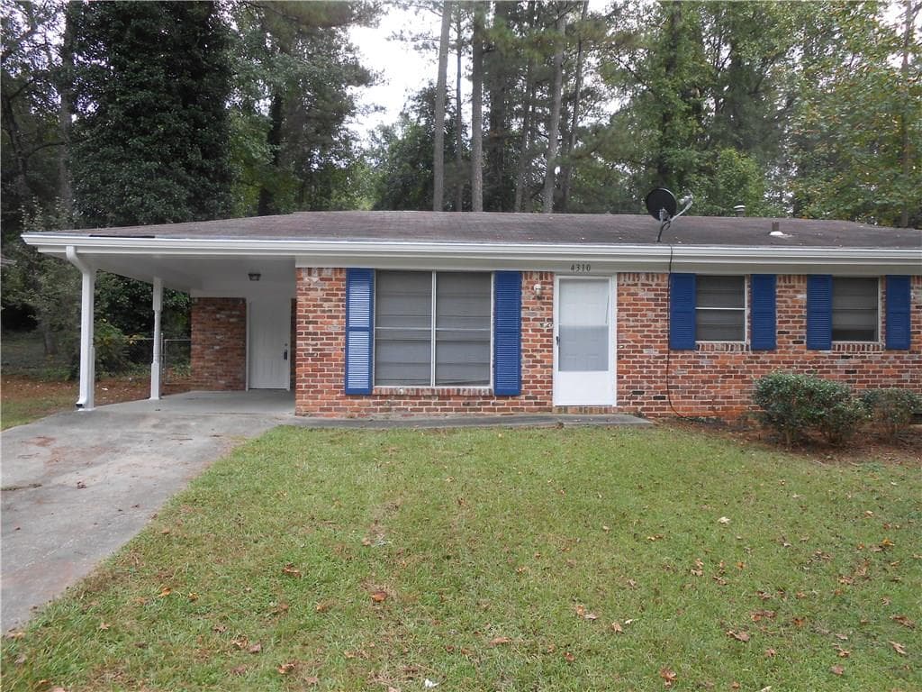 3 bedroom single family residence sold at 4310 Creek Valley Court, Atlanta, GA 30331