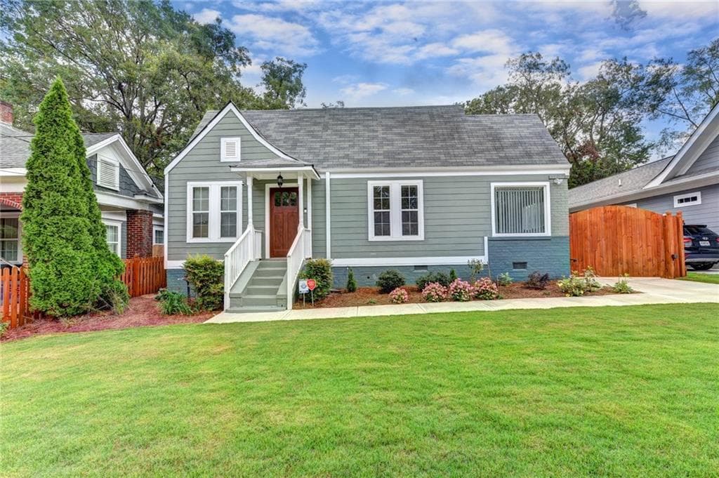 3 bedroom, 1,379 sq ft single family residence sold at 1417 Newton Avenue, Atlanta, GA 30316