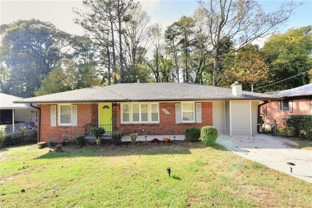 3 bedroom, 1,349 sq ft single family residence sold at 2731 SW Fairlane Drive, Atlanta, GA 30354