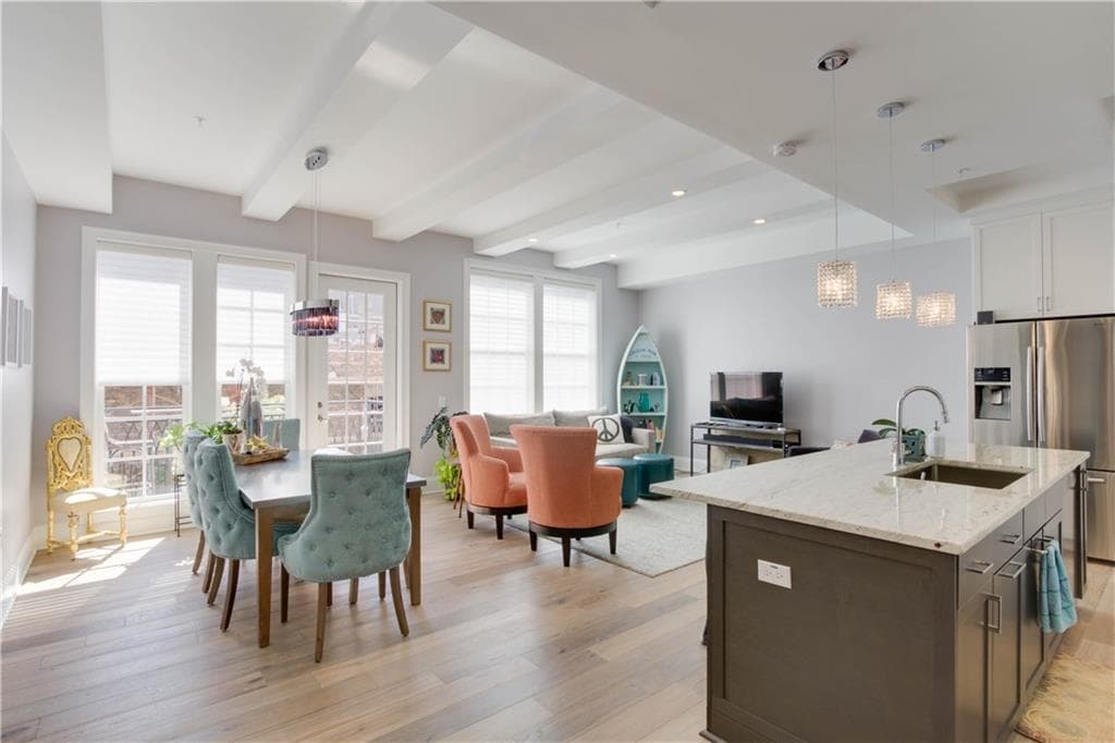 2 bedroom, 1,404 sq ft condominium sold at 58 Canton Street 205, Alpharetta, GA 30009