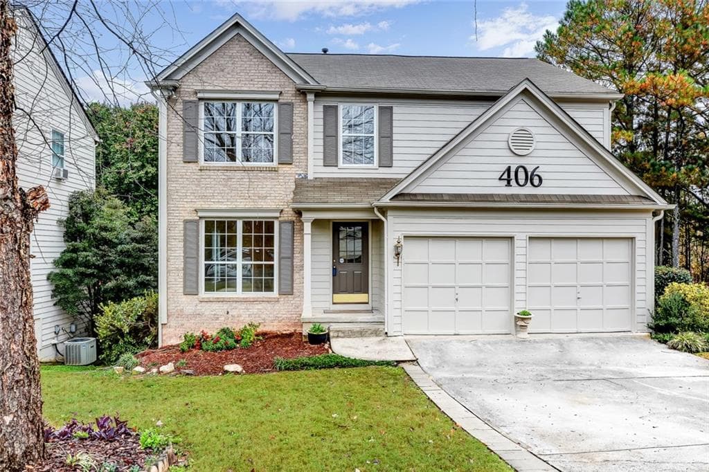 3 bedroom, 2,128 sq ft single family residence sold at 406 Bottesford Drive, Kennesaw, GA 30144