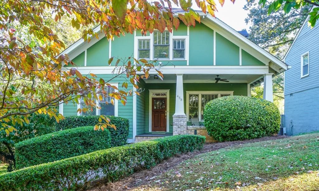 4 bedroom, 2,800 sq ft single family residence sold at 458 Stovall Street, Atlanta, GA 30316
