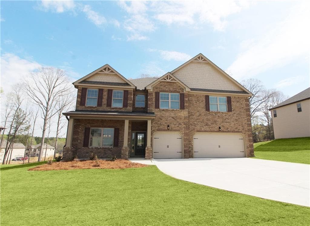 5 bedroom single family residence sold at 3344 Ridge Manor Drive, Dacula, GA 30019
