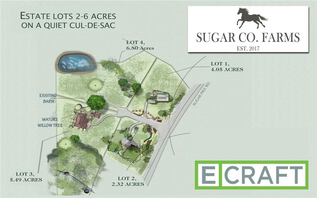 single family residence sold at 2493 Sugar Pike Road, Canton, GA 30115