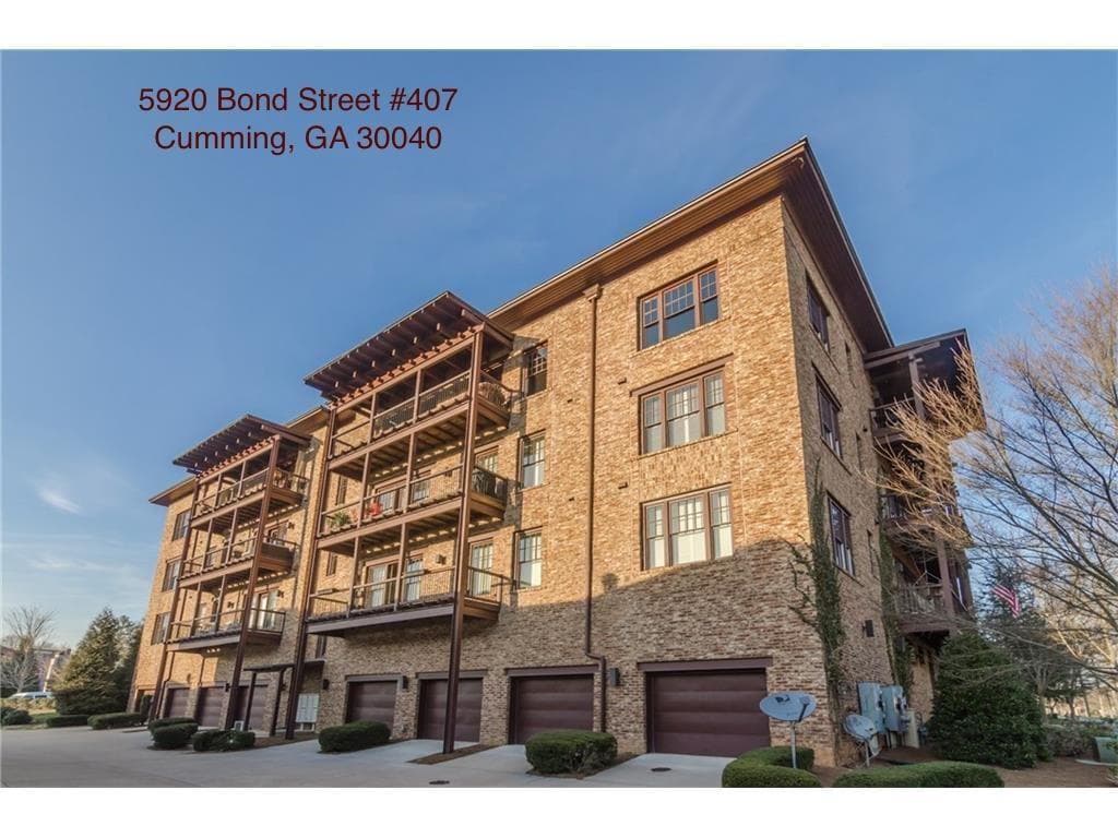 2 bedroom, 1,272 sq ft condominium sold at 5920 Bond Street 407, Cumming, GA 30040