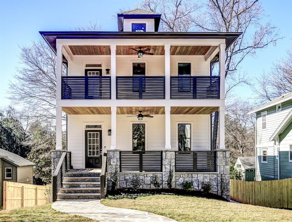 4 bedroom, 2,763 sq ft single family residence sold at 1001 Gilbert Street, Atlanta, GA 30316