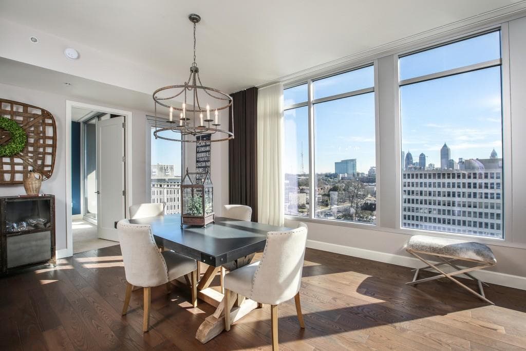 2 bedroom, 1,889 sq ft condominium sold at 1820 Peachtree Street 812, Atlanta, GA 30309