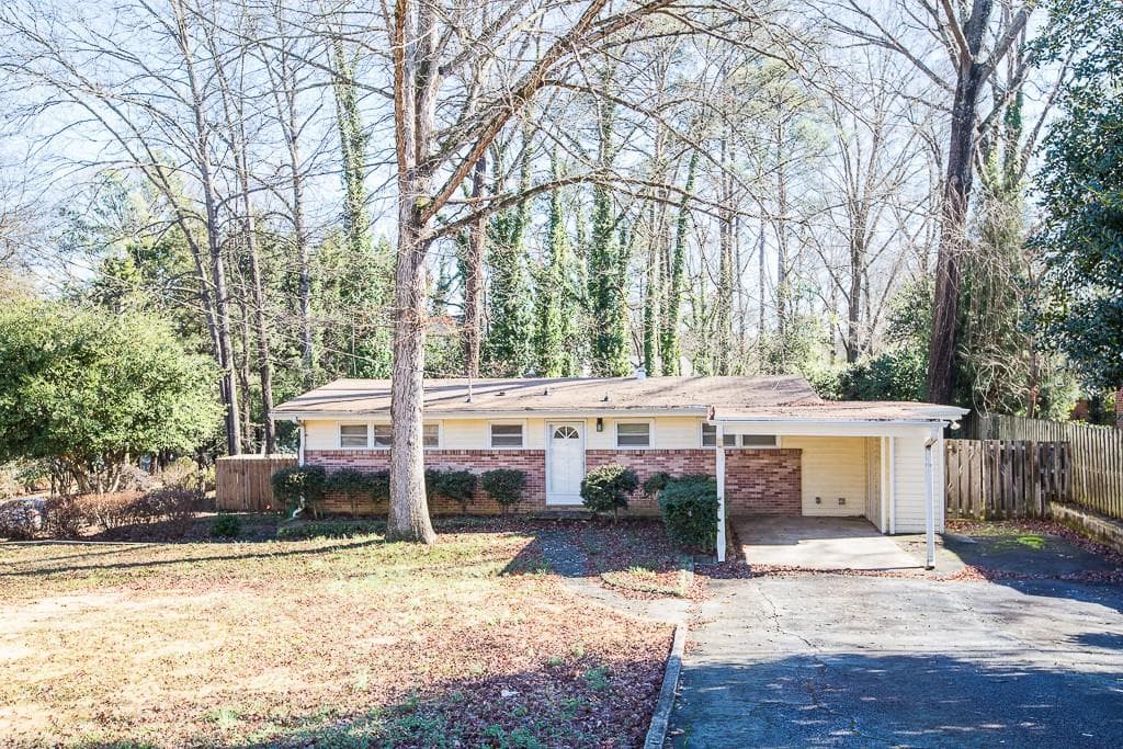 3 bedroom, 1,248 sq ft single family residence sold at 2327 Drew Valley Road, Brookhaven, GA 30319