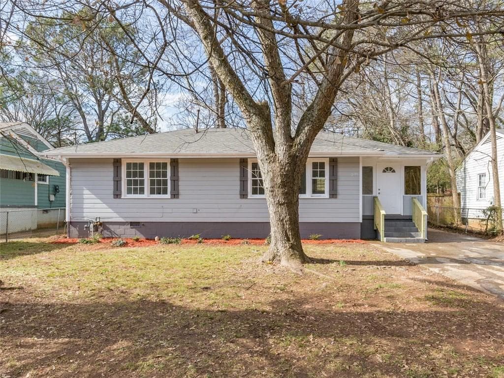 3 bedroom, 1,077 sq ft single family residence sold at 2171 Burroughs Avenue, Atlanta, GA 30315
