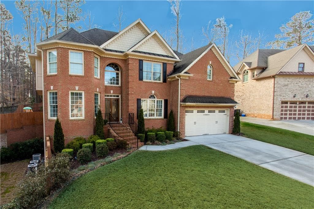 5 bedroom, 4,352 sq ft single family residence sold at 584 Deerwood Drive, Suwanee, GA 30024