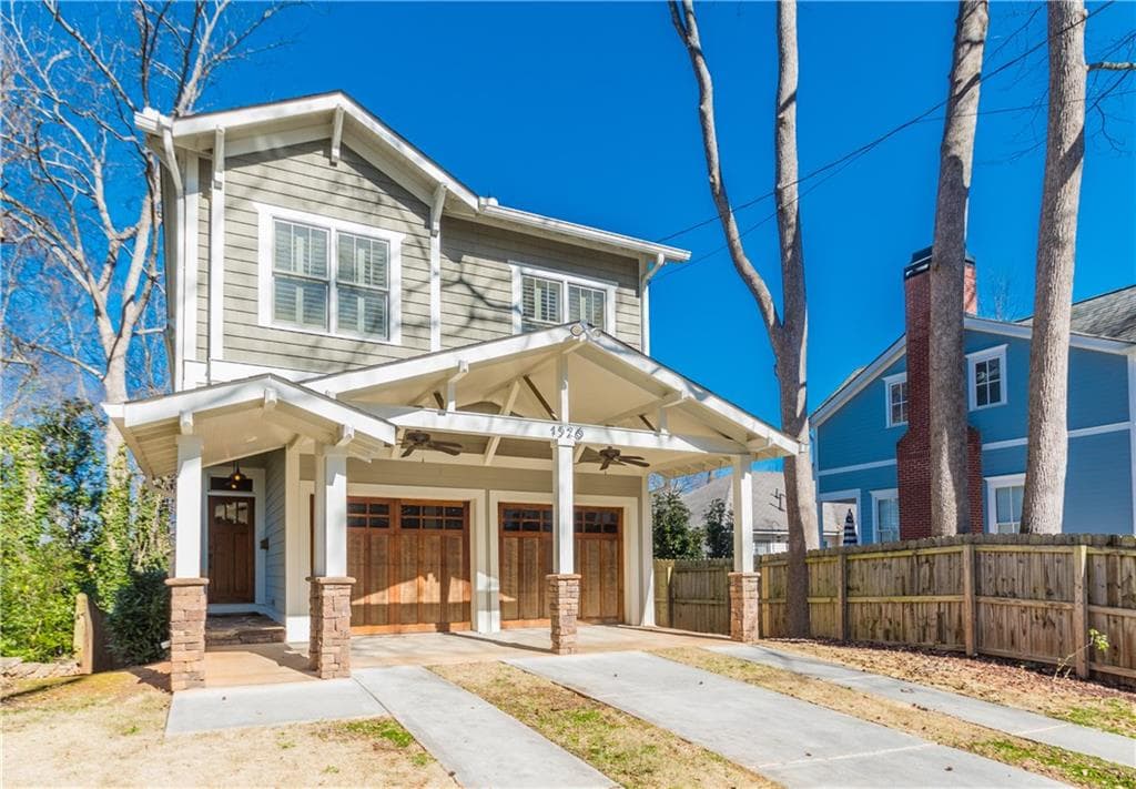 4 bedroom, 2,824 sq ft single family residence sold at 1526 Iverson Street, Atlanta, GA 30307