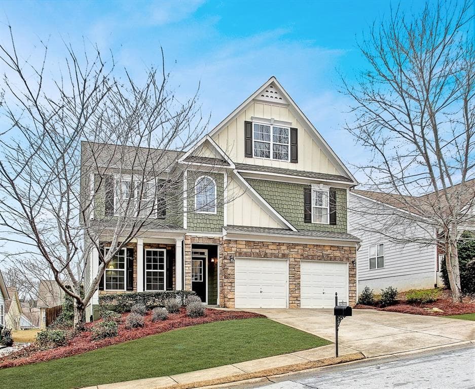 4 bedroom, 2,809 sq ft single family residence sold at 411 LITTLE RIVER Road, Canton, GA 30114