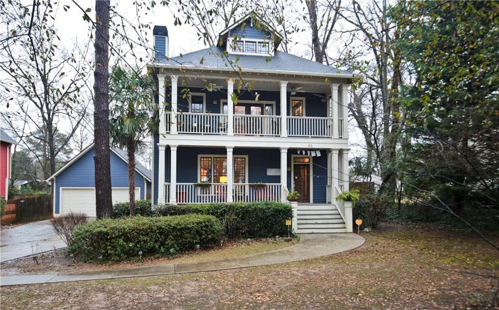 3 bedroom, 2,184 sq ft single family residence sold at 46 Oakridge Avenue, Atlanta, GA 30317