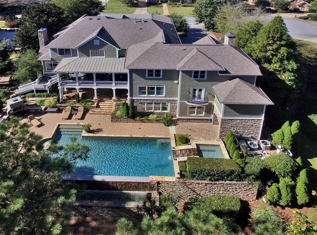 8 bedroom, 9,276 sq ft single family residence sold at 104 Gold Leaf Court, Canton, GA 30114