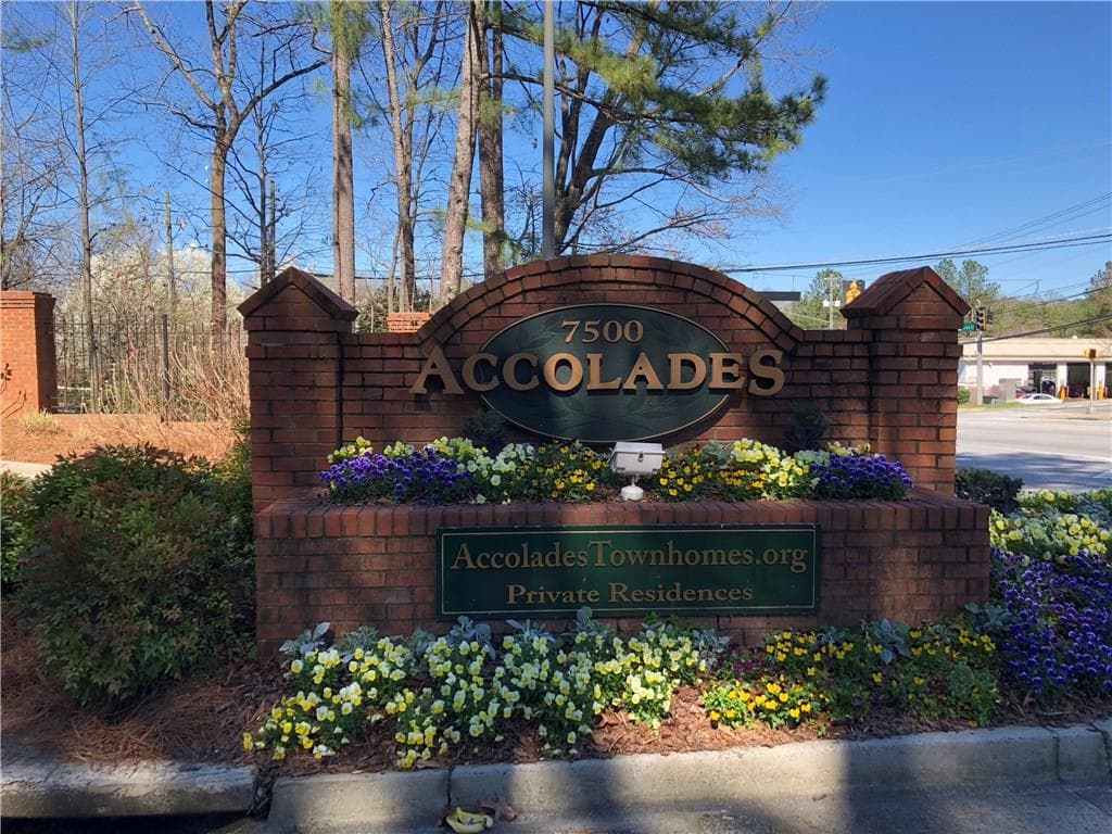 2 bedroom, 1,478 sq ft townhouse sold at 7500 Roswell Road 36, Atlanta, GA 30350
