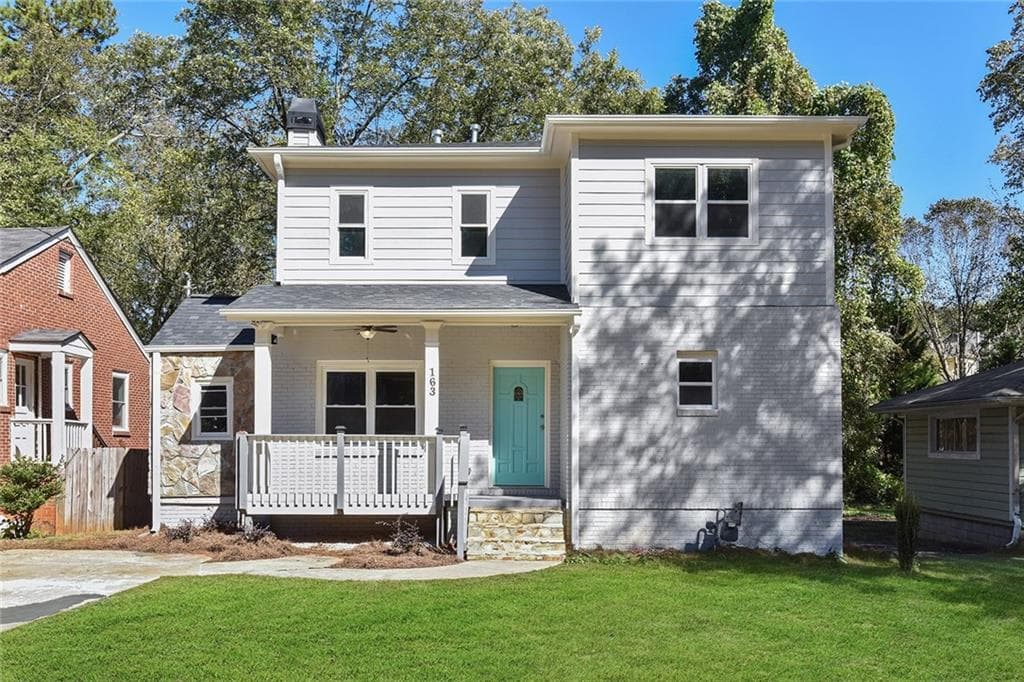 4 bedroom, 2,200 sq ft single family residence sold at 163 Rockyford Road, Atlanta, GA 30317