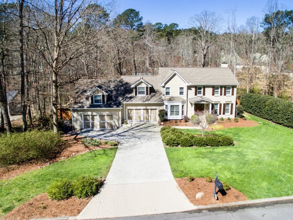5 bedroom, 3,172 sq ft single family residence sold at 295 Whisperwood Drive, Roswell, GA 30075