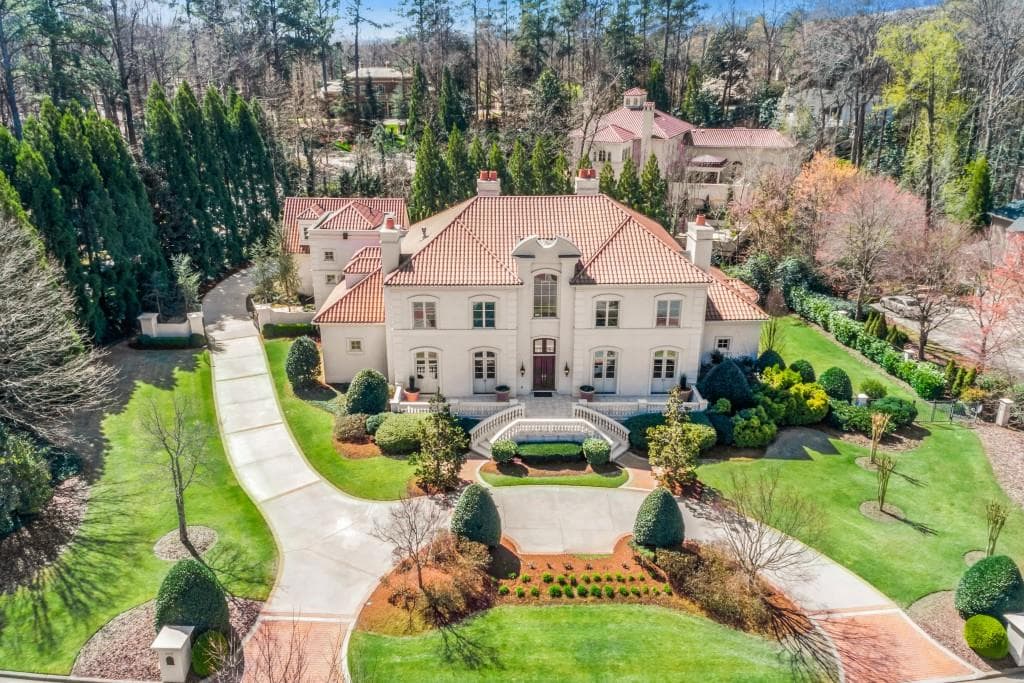 7 bedroom, 14,600 sq ft single family residence sold at 4143 Randall Court, Atlanta, GA 30327
