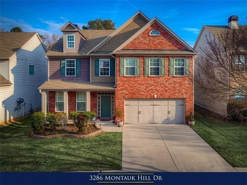 4 bedroom, 3,213 sq ft single family residence sold at 3286 Montauk Hill Drive, Buford, GA 30519