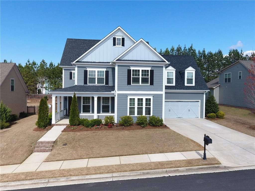 5 bedroom, 3,392 sq ft single family residence sold at 6378 Hickory Branch Drive, Hoschton, GA 30548