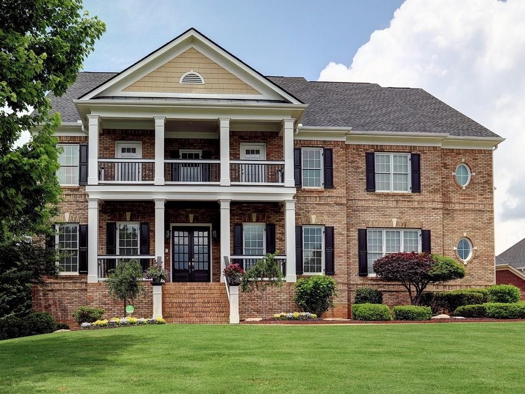 7 bedroom, 6,962 sq ft single family residence sold at 105 Amberly Place, Roswell, GA 30075