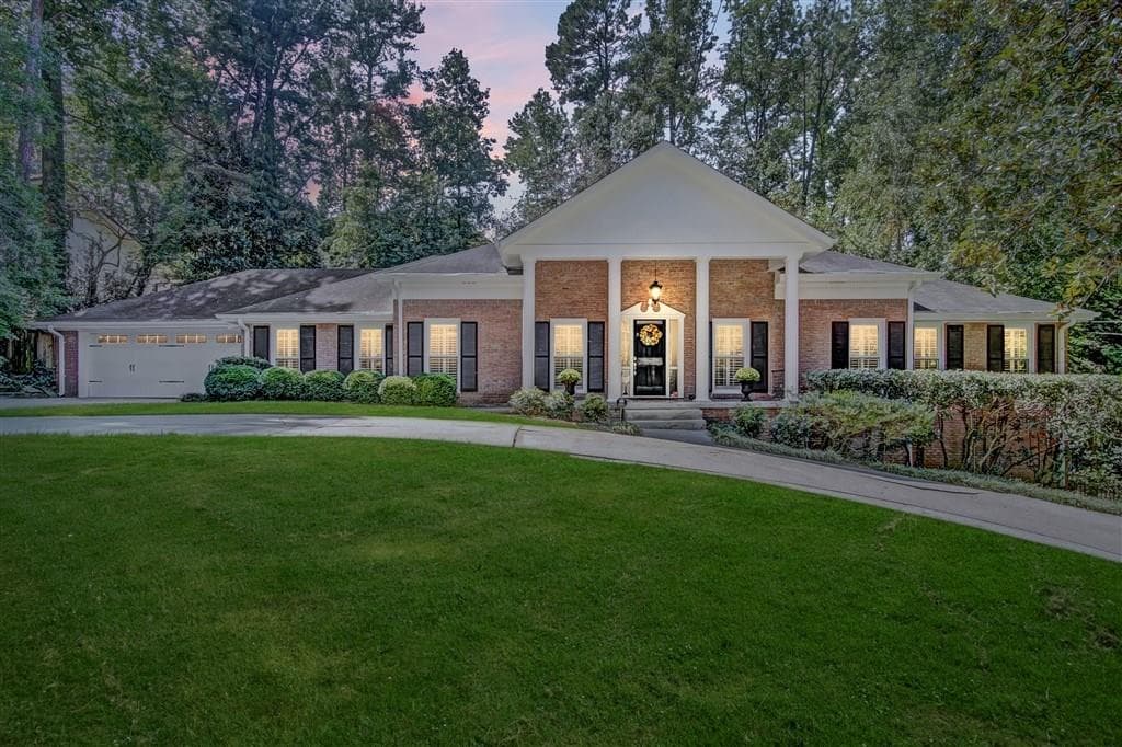 6 bedroom, 4,600 sq ft single family residence sold at 4694 Tall Pines Drive, Atlanta, GA 30327