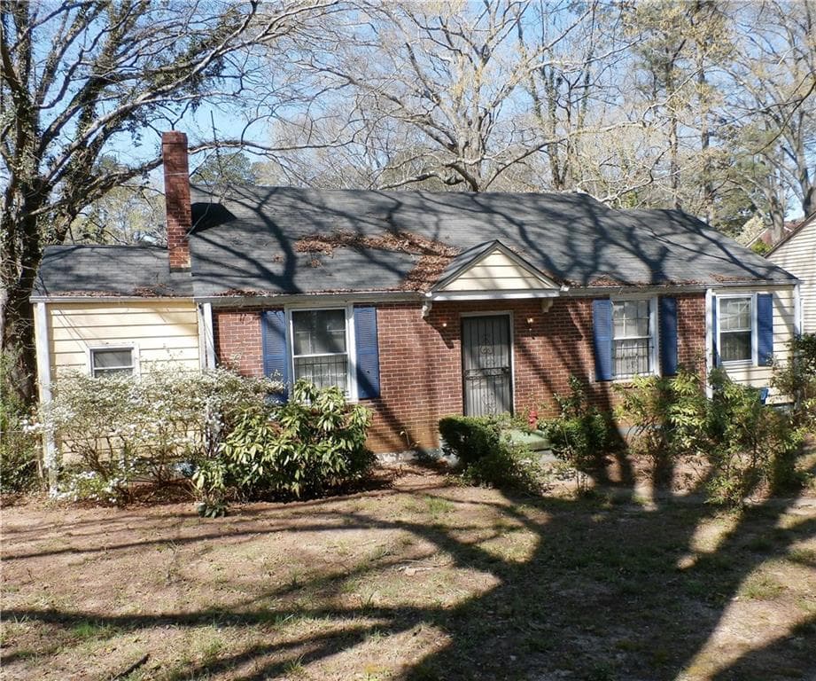 3 bedroom, 1,299 sq ft single family residence sold at 1611 Belmont Avenue, Atlanta, GA 30310